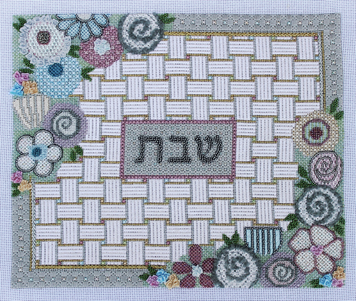SMF-Shabby Chic Challah Cover
